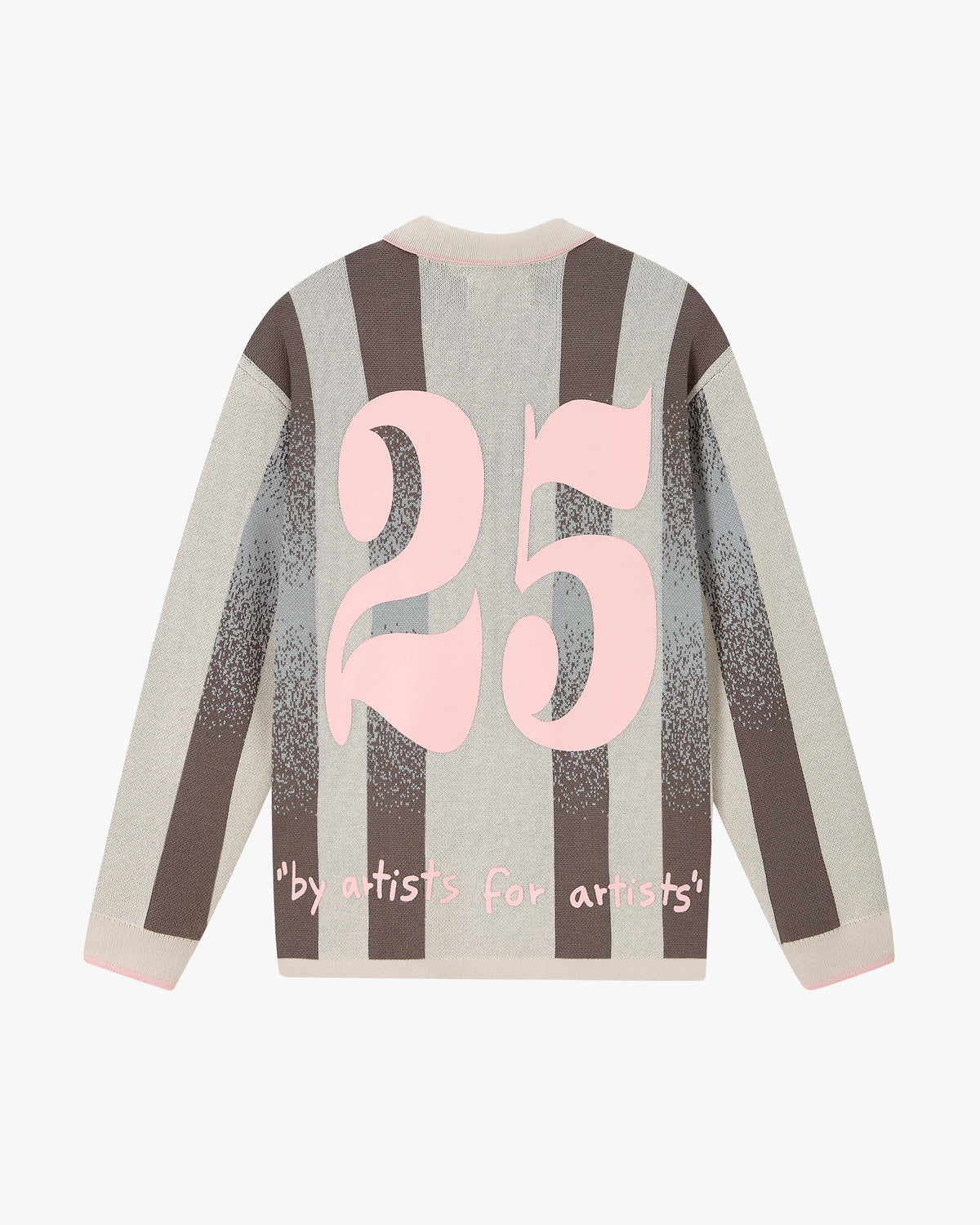 Vizcaya Football Polo Knit Grey