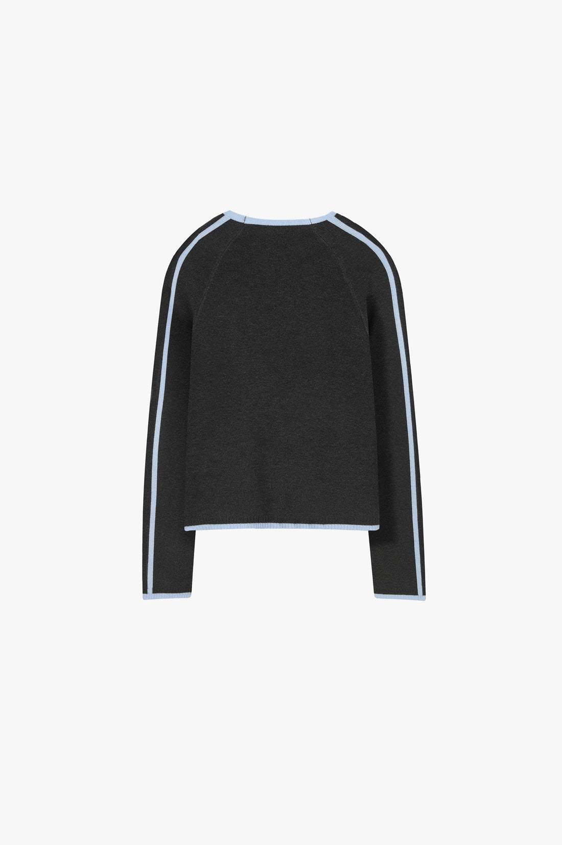 Suave Quarter-Zip Knit Grey