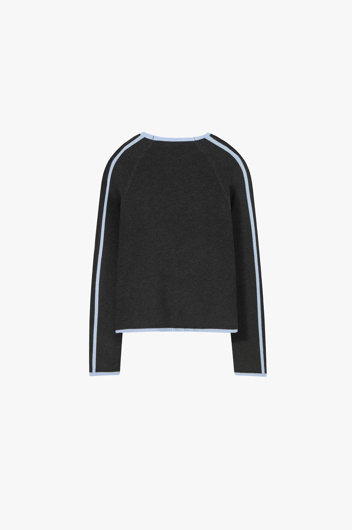 Suave Quarter-Zip Knit Grey