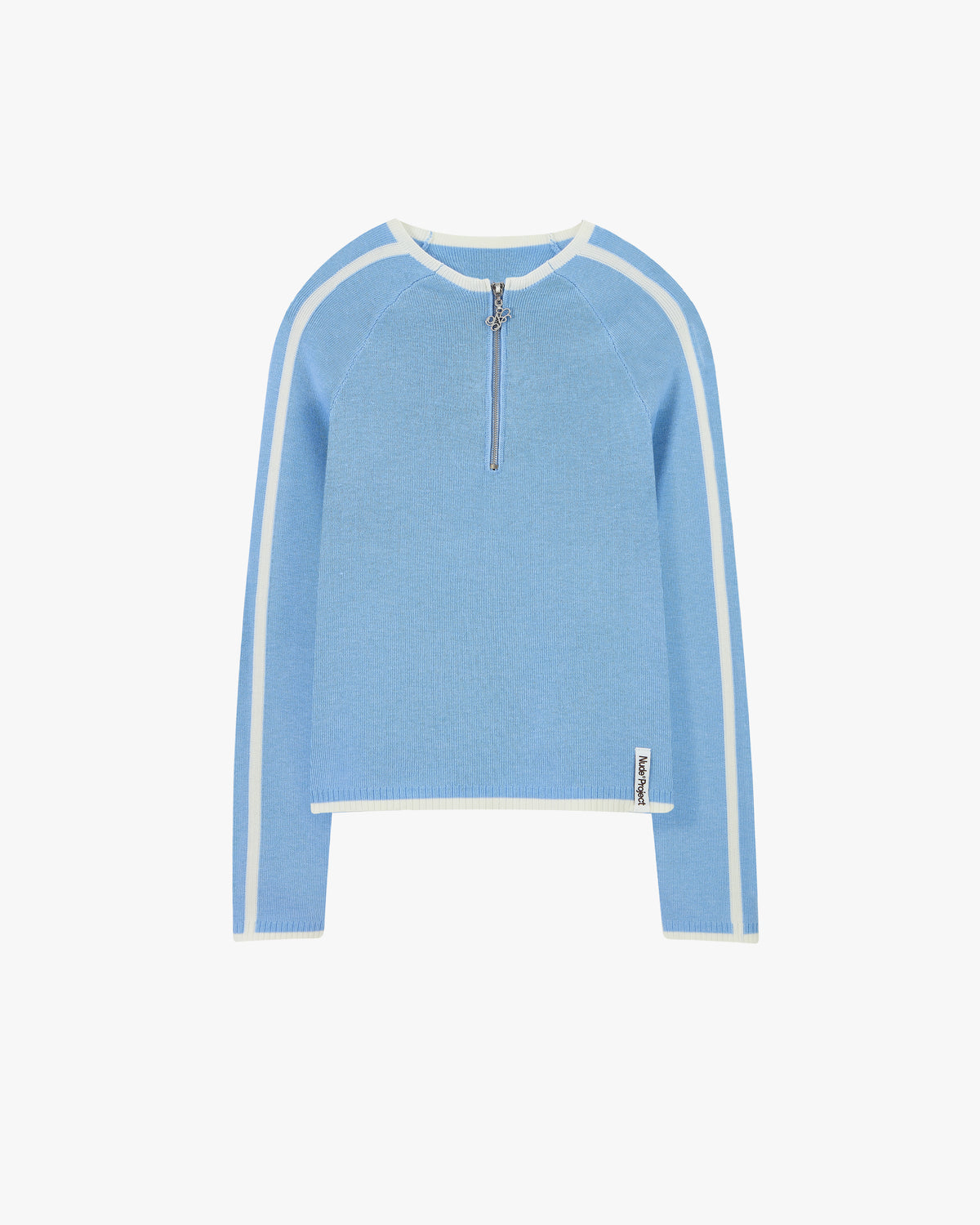 Suave Quarter-Zip Knit Blue