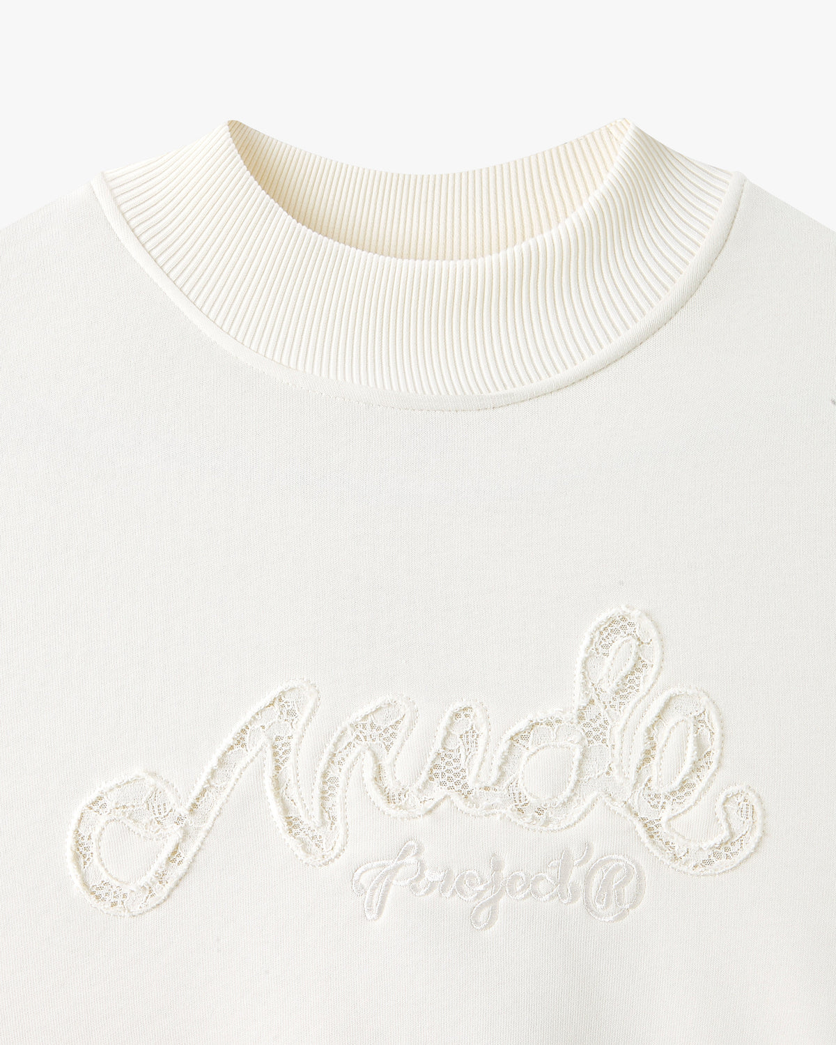 Lacy Sweatshirt Off-White