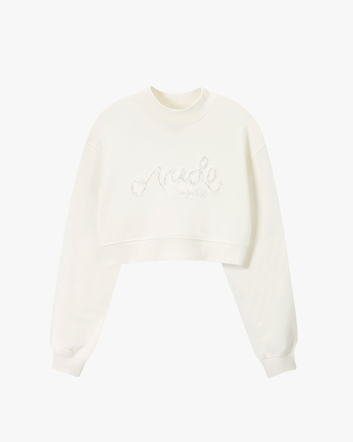 Lacy Sweatshirt Off-White