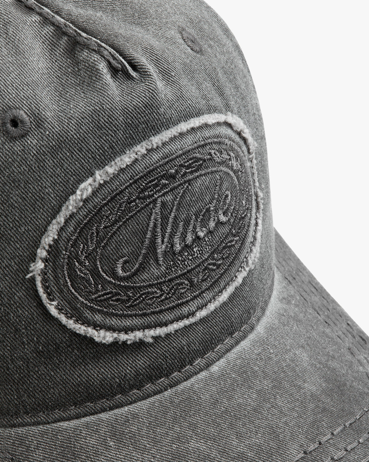 Laurel Denim Cap Black