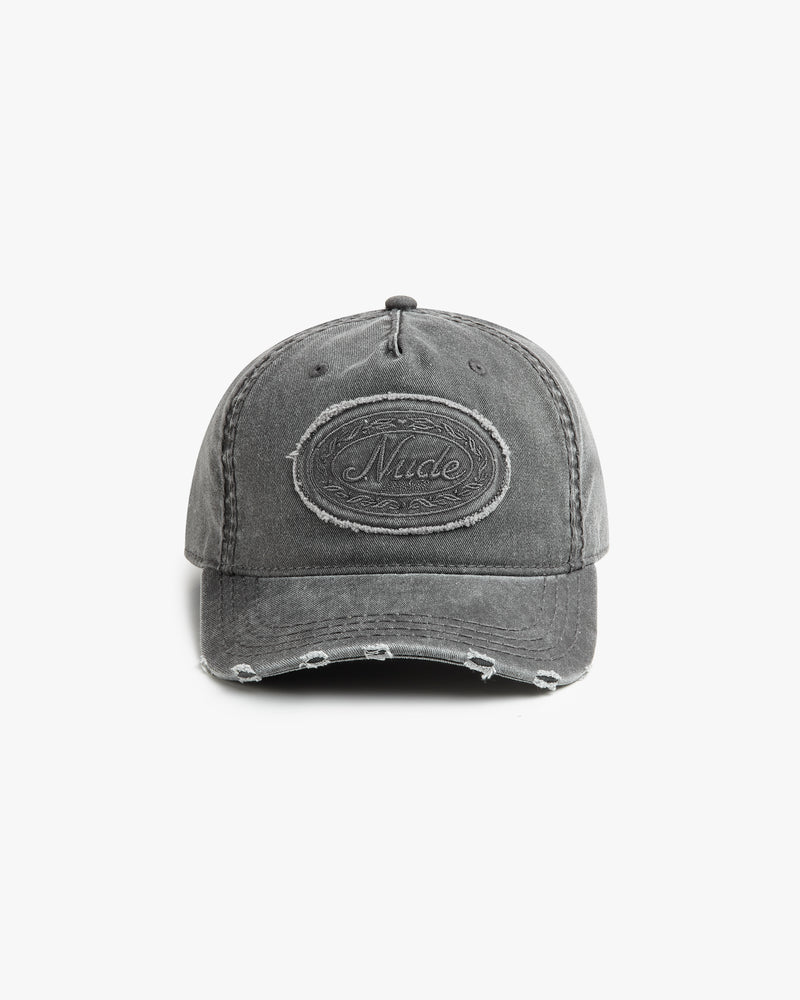 LAUREL DENIM CAP BLACK