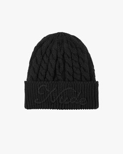 LA NONNA BEANIE BLACK