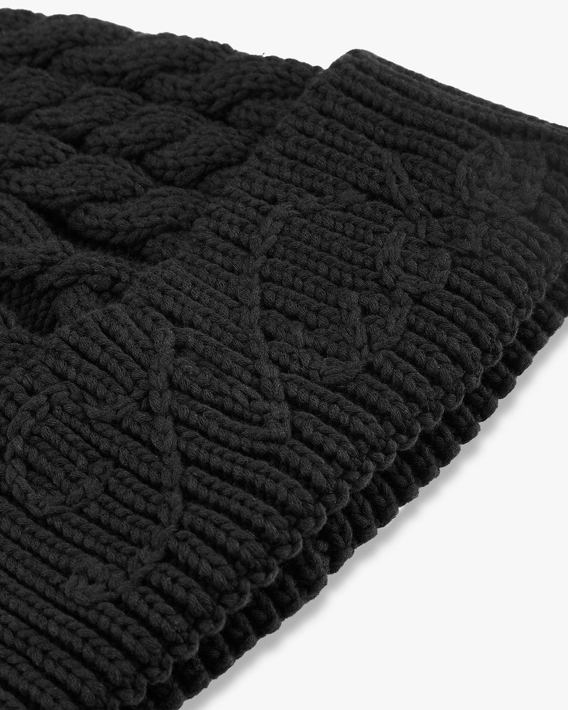 LA NONNA BEANIE BLACK