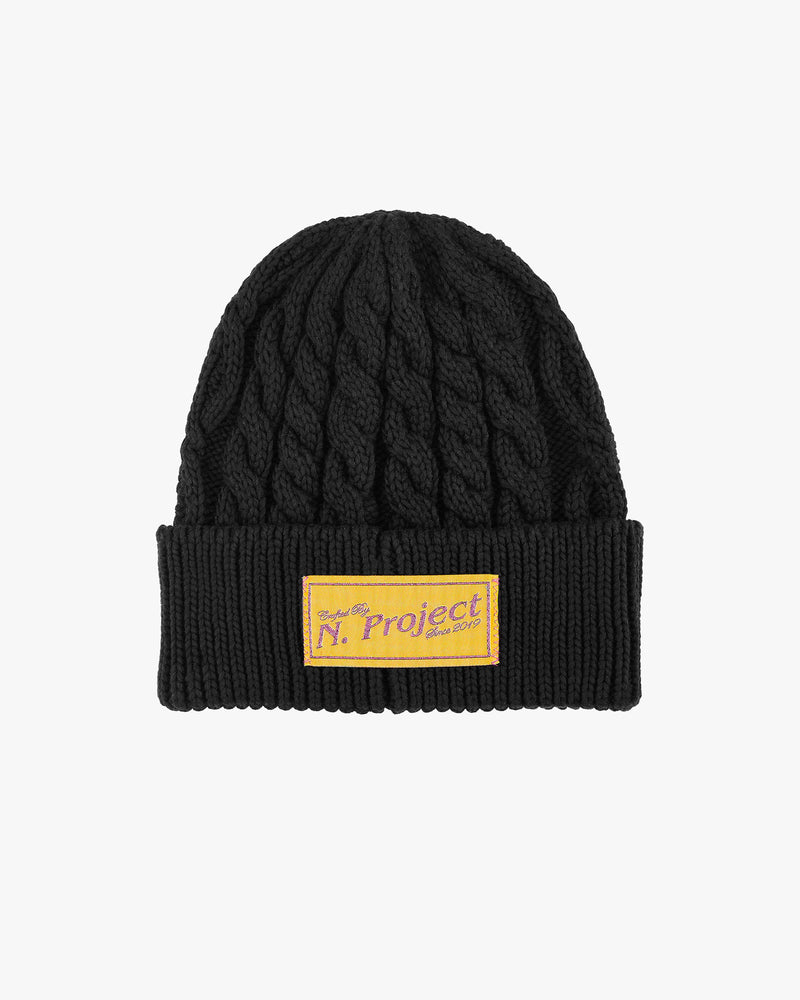 LA NONNA BEANIE BLACK