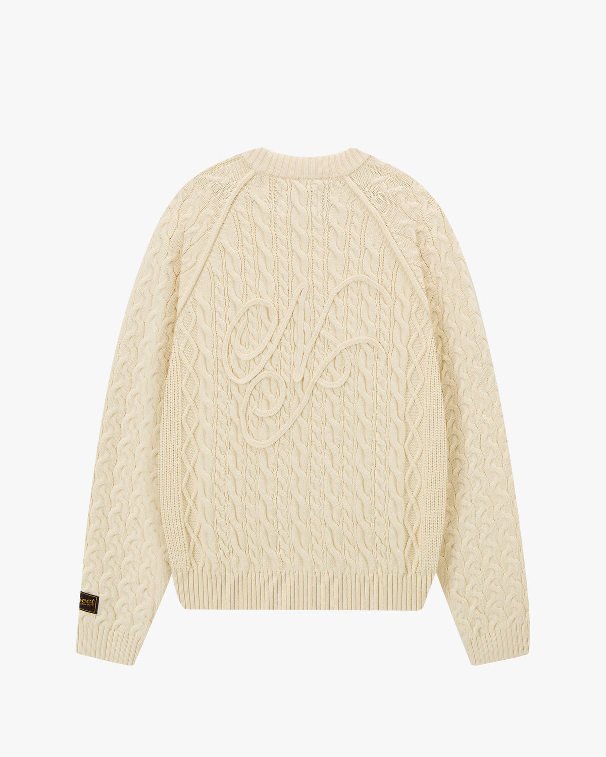 La Nonna Cable Knit Sweater Marshmallow
