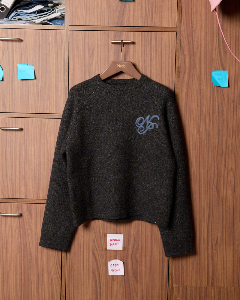 Le Marais Knit Sweater Ash – Nude Project Le Marais Knit Sweater Ash – Nude Project