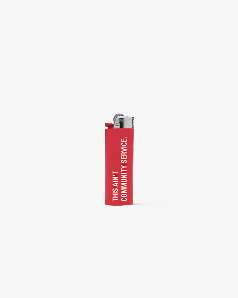 This Aint Community Lighter Red