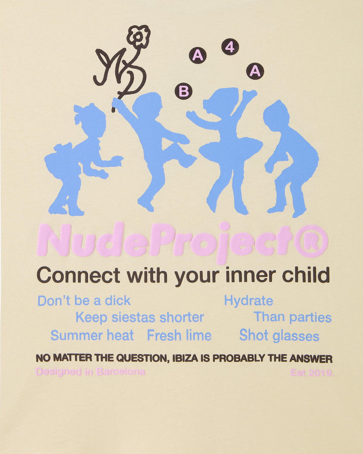 Lil'Rebel Tee Soft Yellow