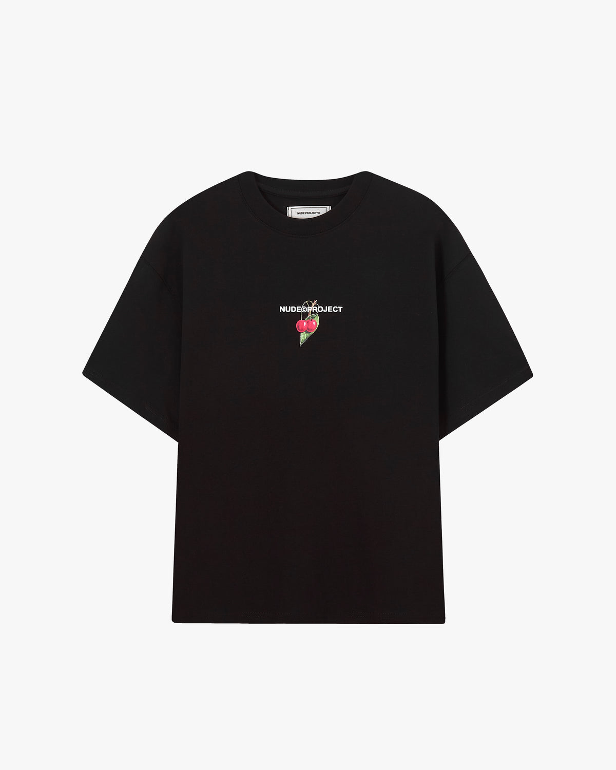 Locally Hated Cherry Tee Black