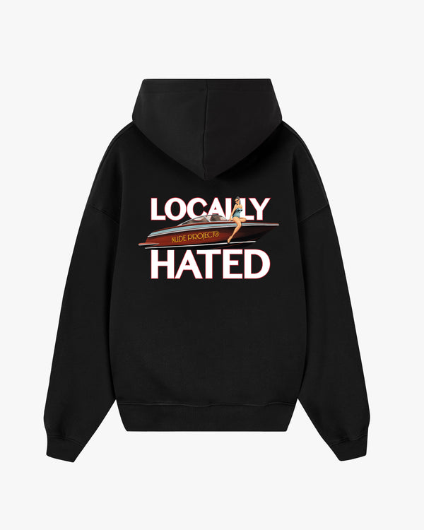 LOCALLY HATED HOOD BLACK