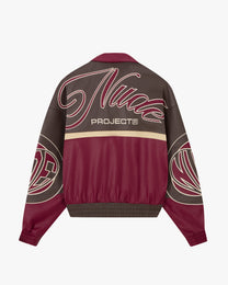 "THE" LEATHER JACKET RED _Prueba2