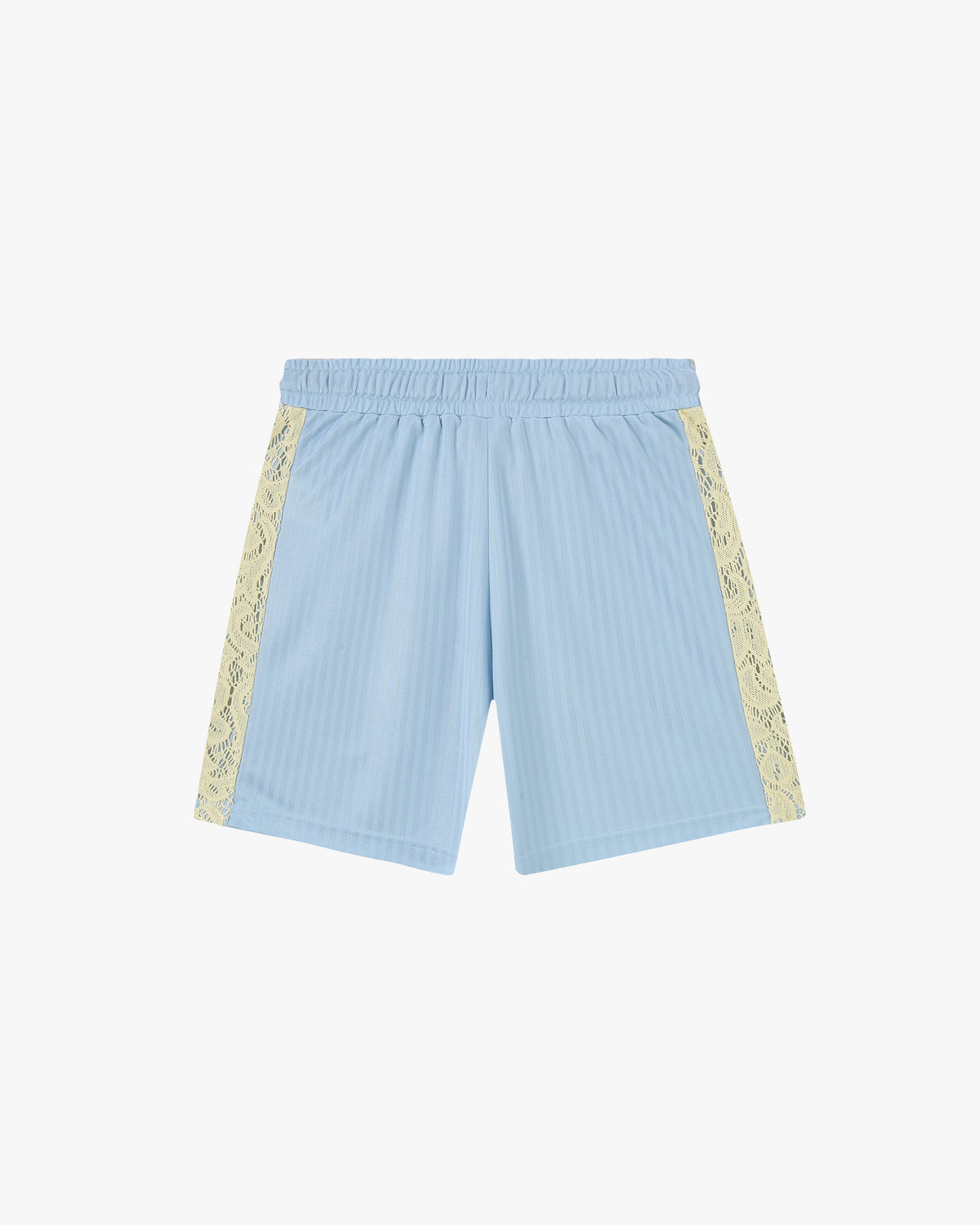 Lace Football Short Baby Blue