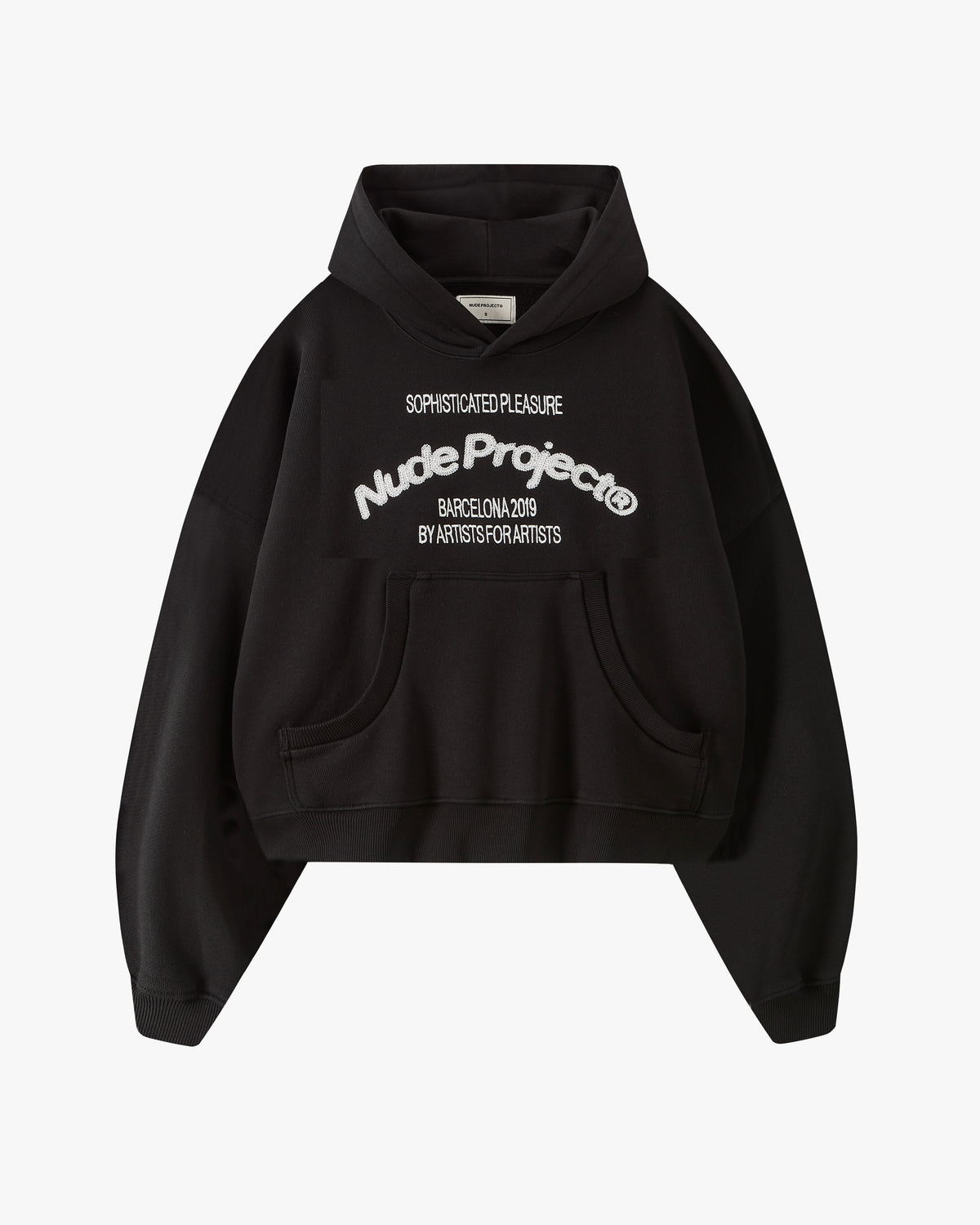 Liberty Boxy Hoodie Black