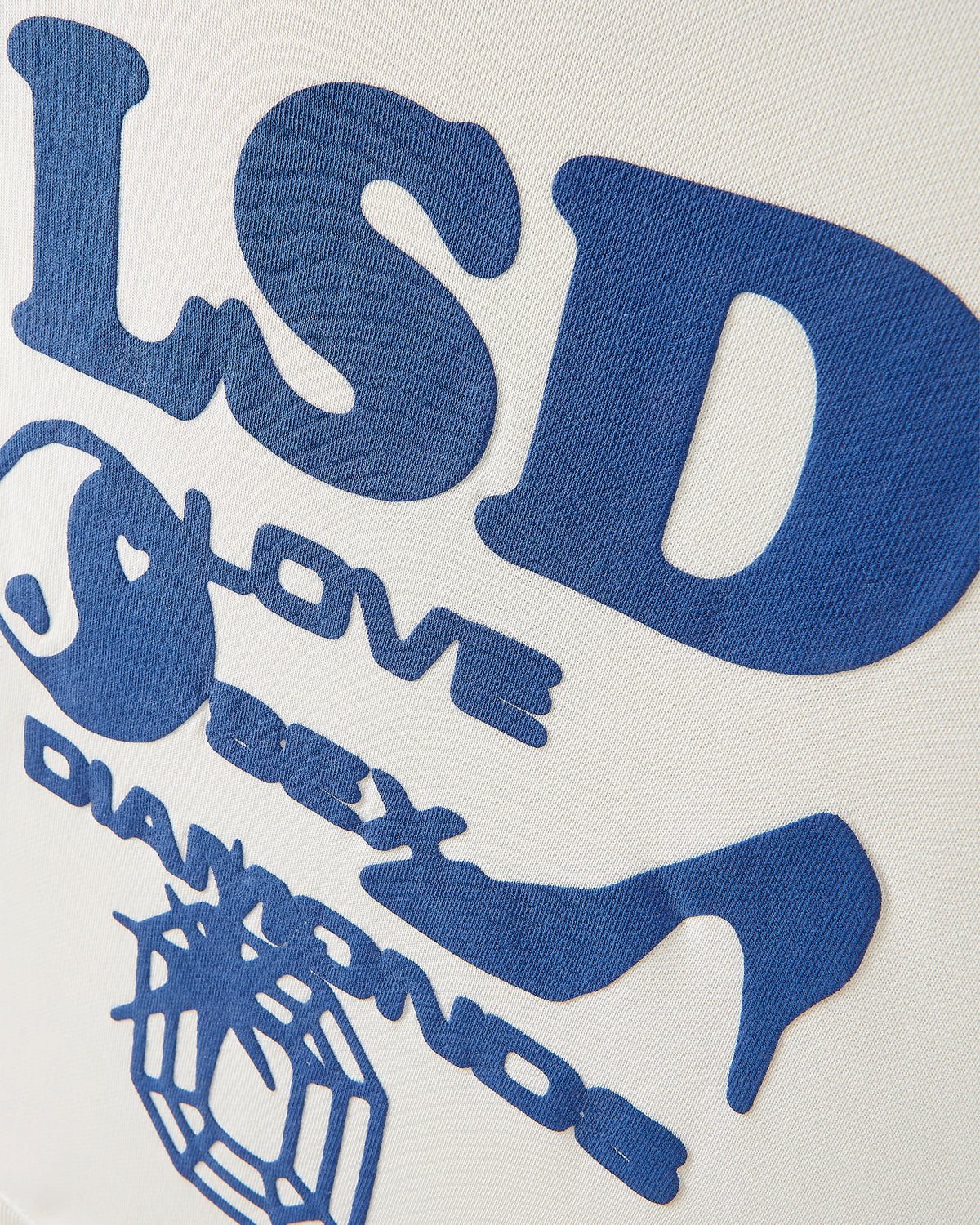 Sudadera Love SD Blanco Crema Washed