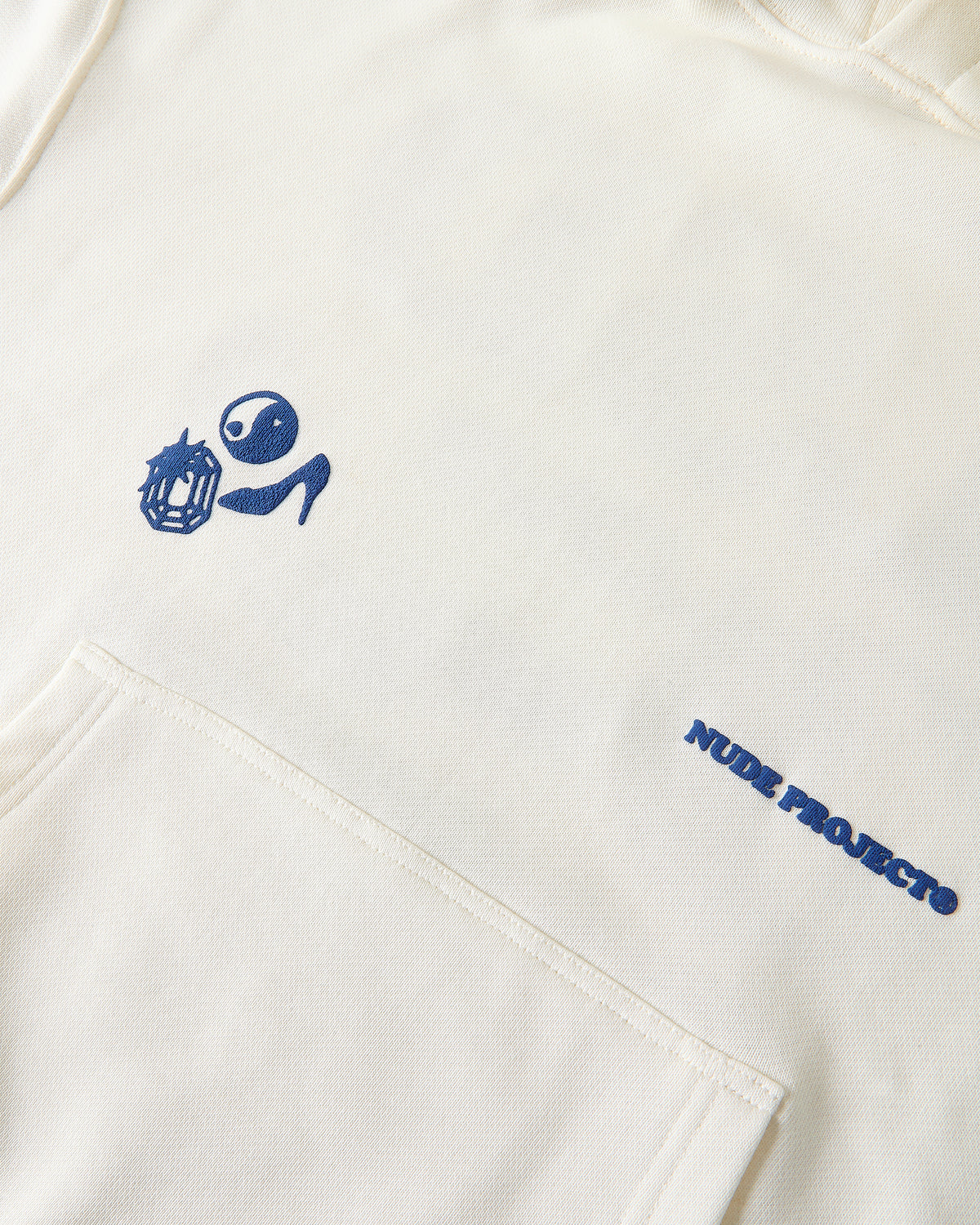 Sudadera Love SD Blanco Crema Washed