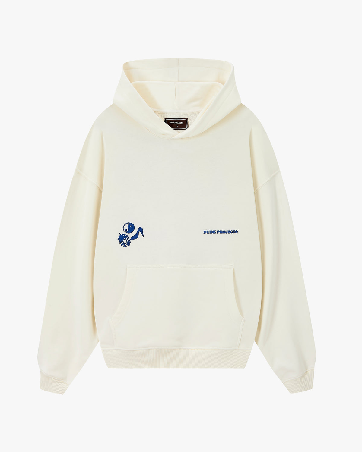 Sudadera Love SD Blanco Crema Washed