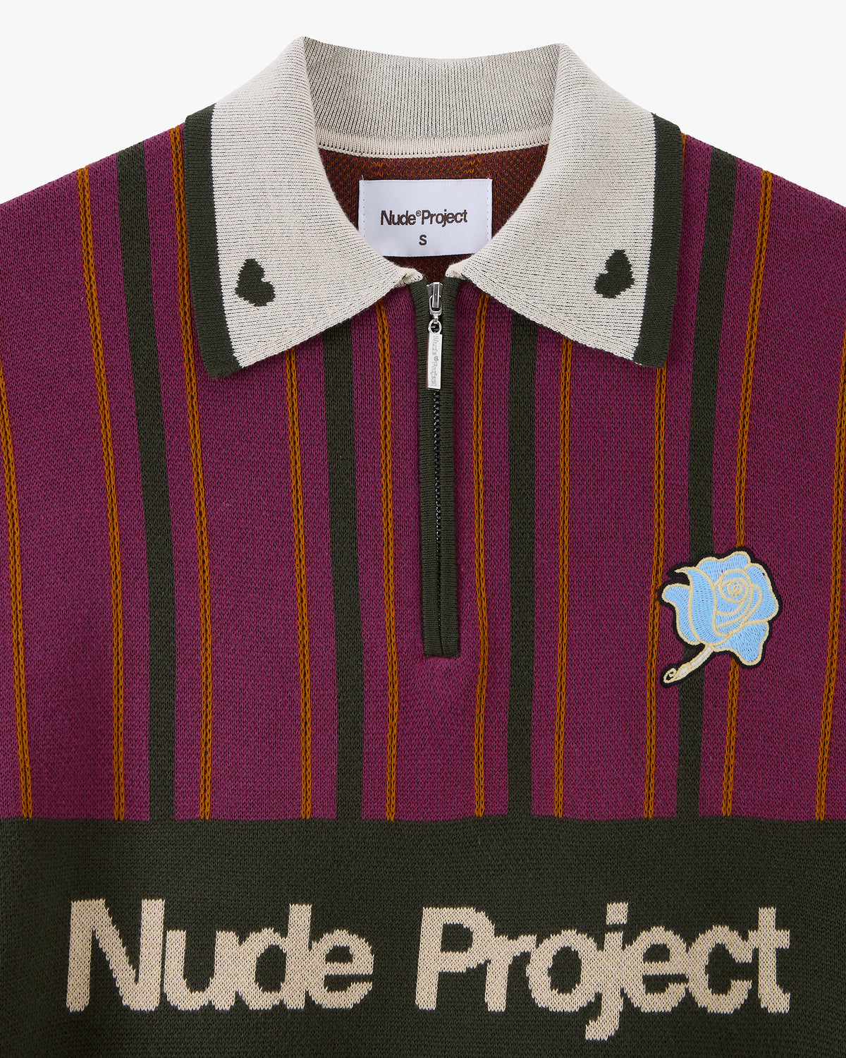 Legend Football Knit Polo Burgundy