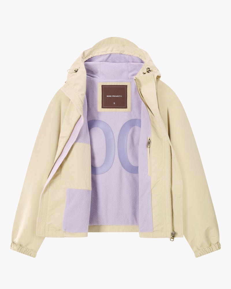 MILESTONES WINDBREAKER BEIGE