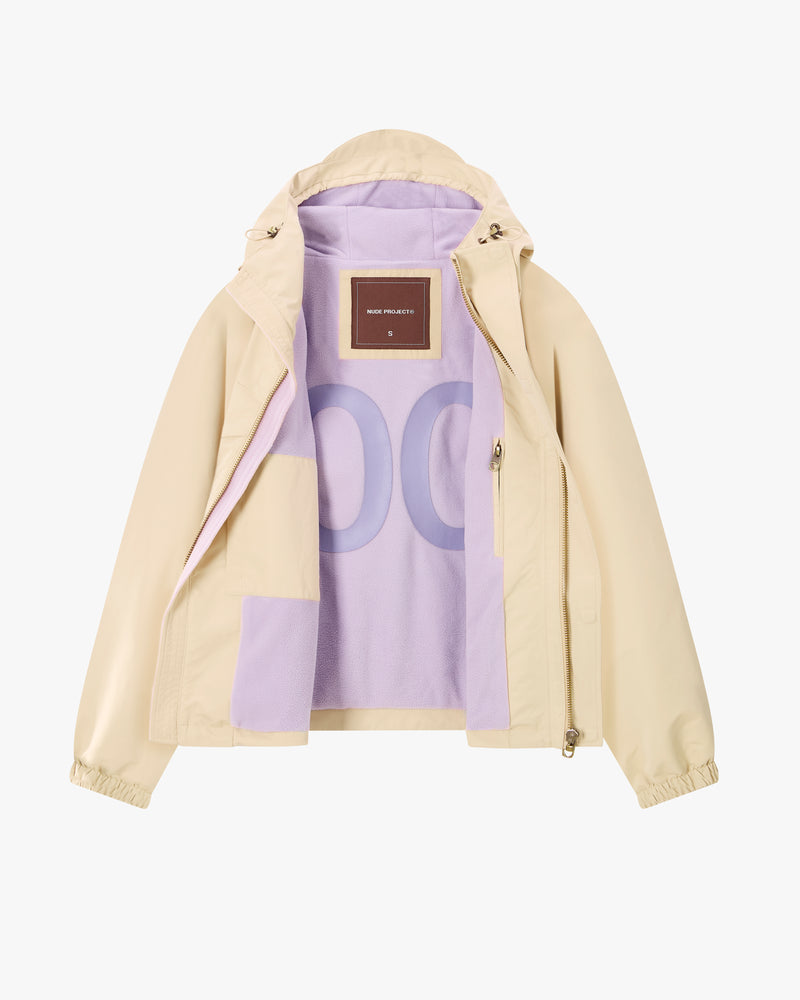 MILESTONES WINDBREAKER BEIGE