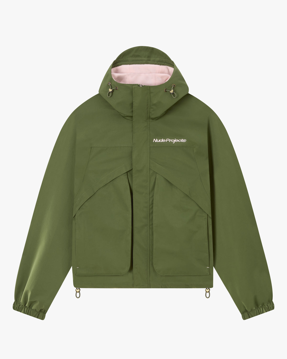 MILESTONES WINDBREAKER JACKET KHAKI