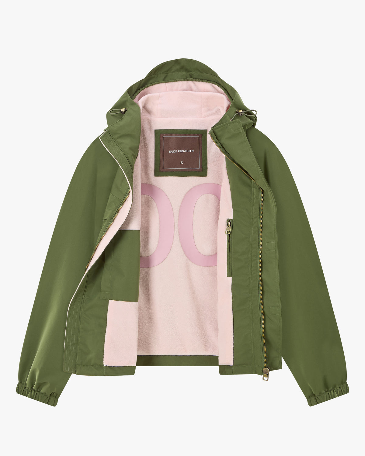 MILESTONES WINDBREAKER JACKET KHAKI