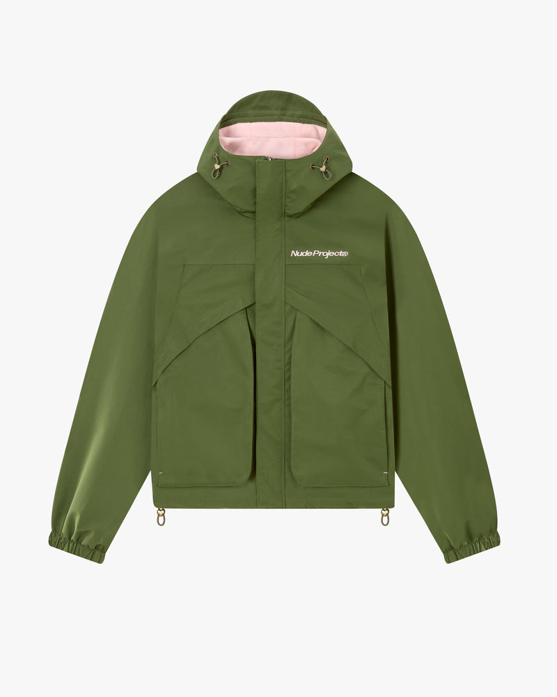 MILESTONES WINDBREAKER KHAKI