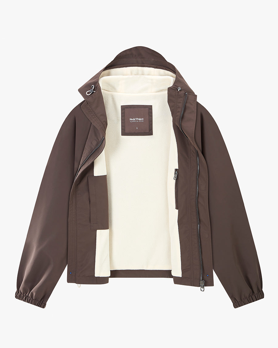 Milestones Windbreaker Jacket Brown