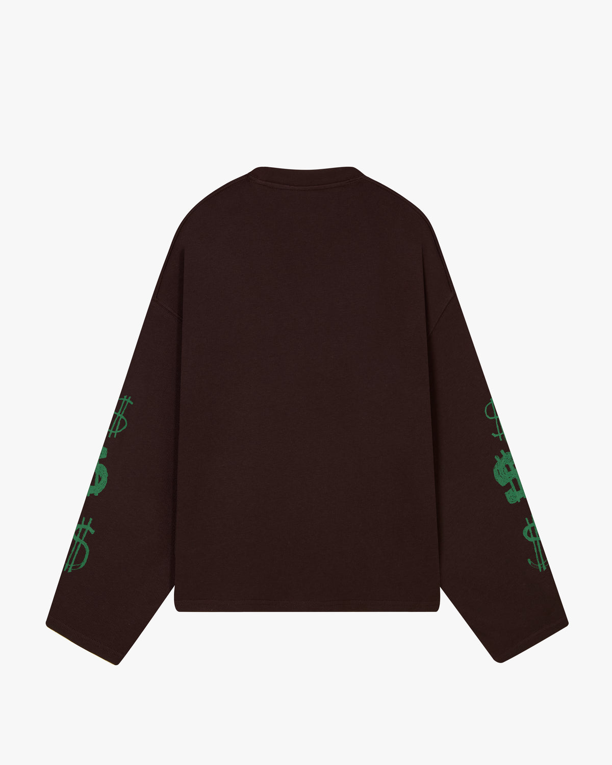Dolla Long-Sleeve Tee Brown