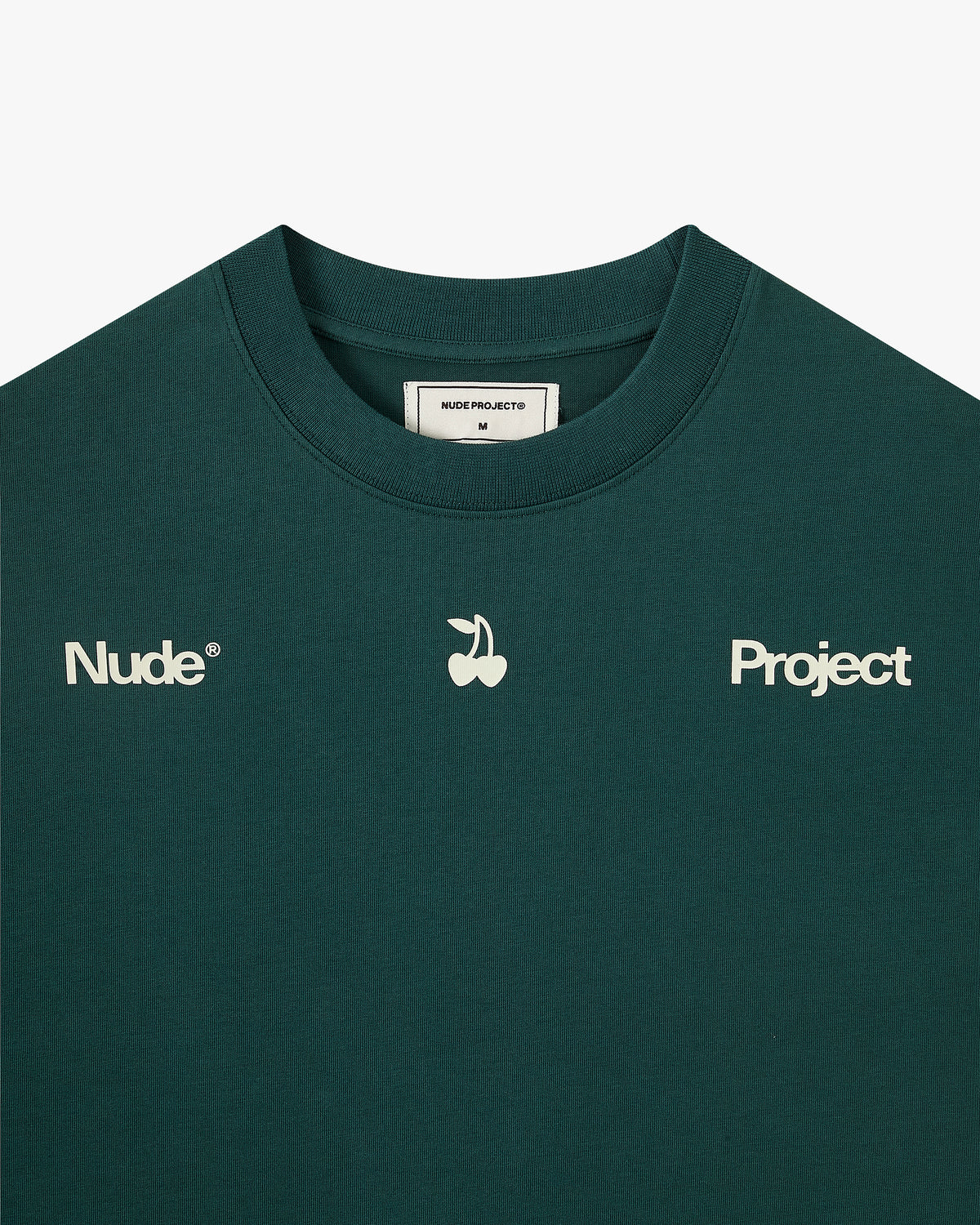 Camiseta Motto Verde Washed