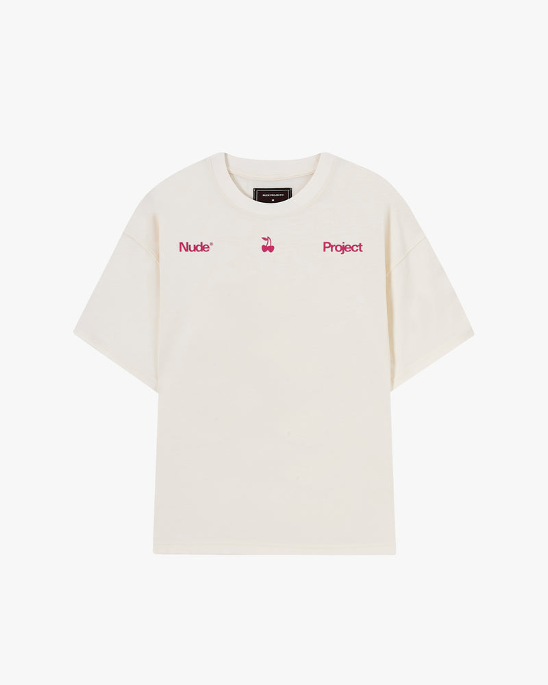 Motto Tee Beige