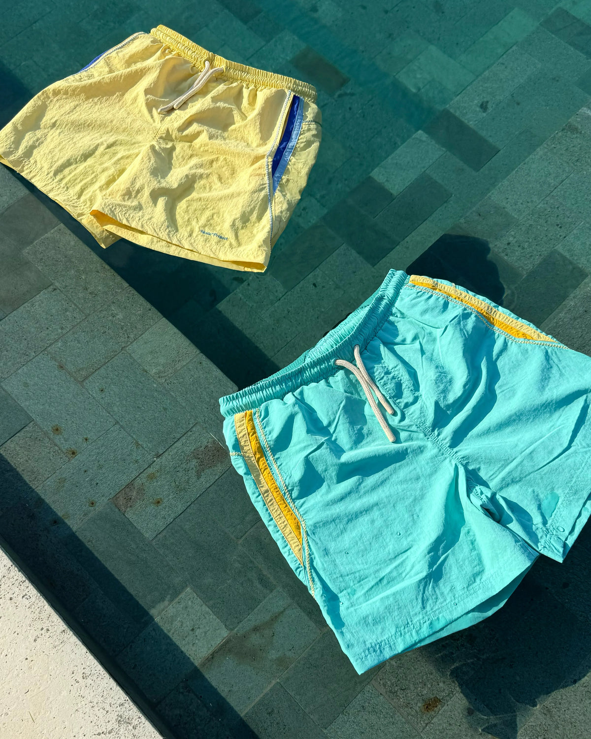 "The" Swimshorts Cyan