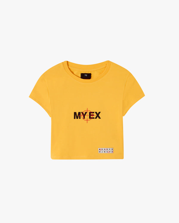 MY EX BABY TEE YELLOW