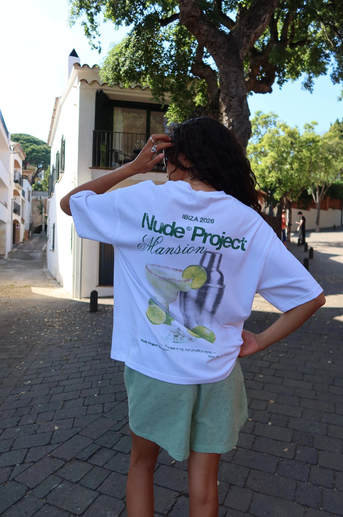 Cocktail Tee White