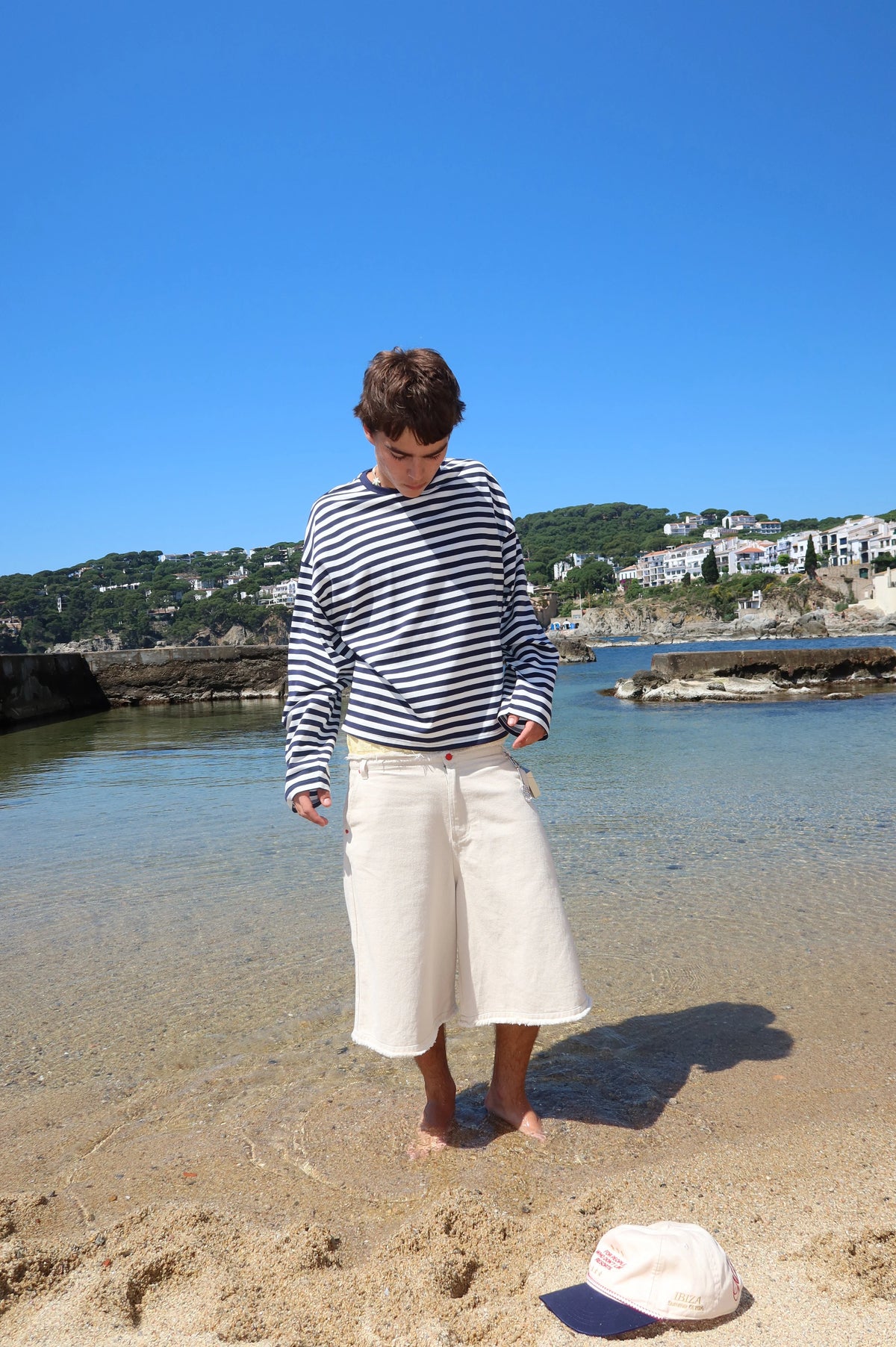 Cherry Crew Raw Denim Jorts