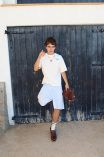 Kimchi Linen Shorts Baby Blue