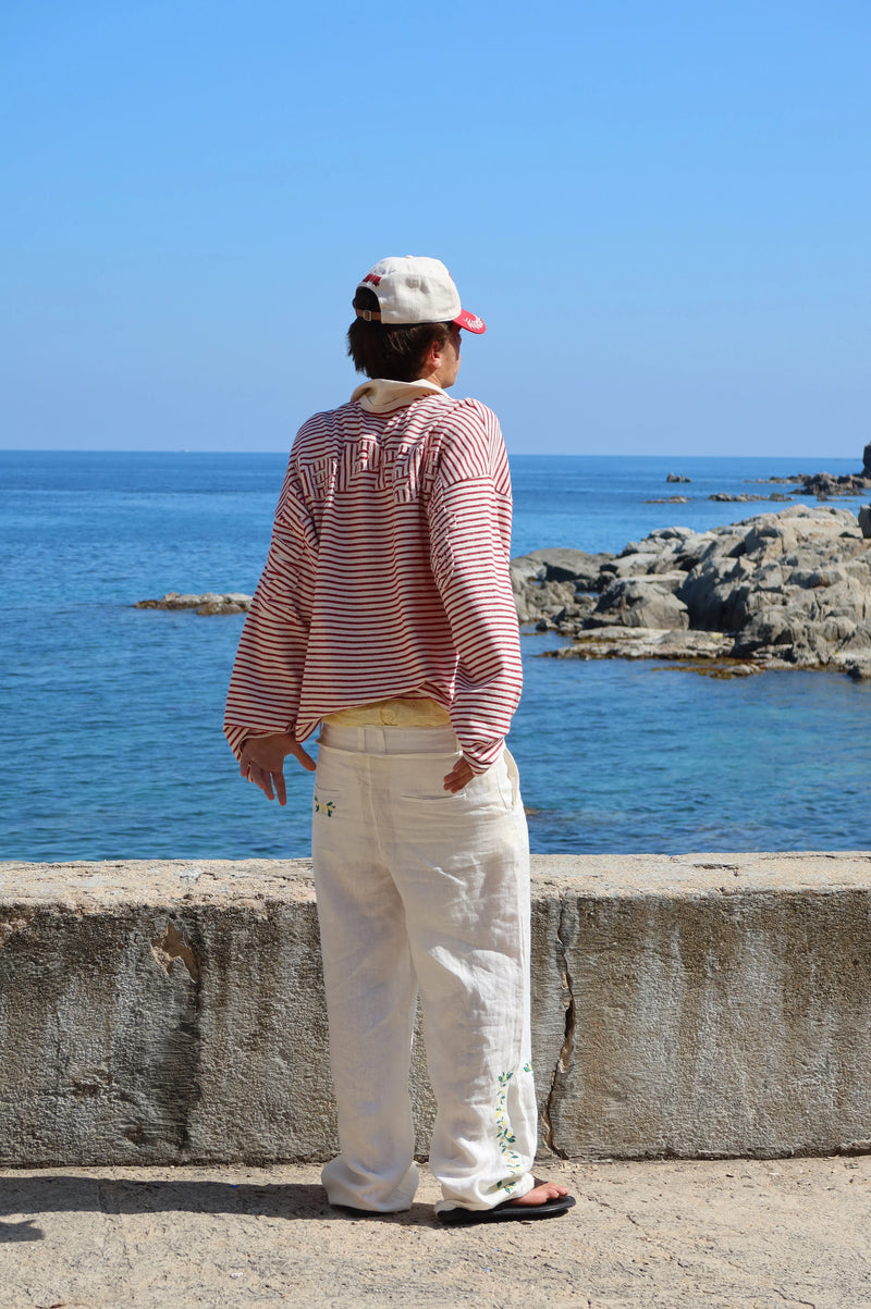 Kimchi Linen Pants White