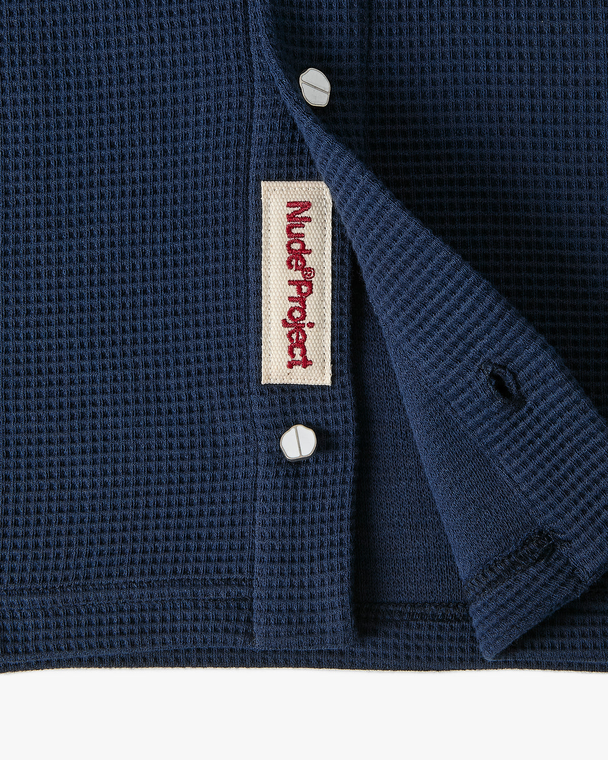 Marbella Waffle Shirt Navy