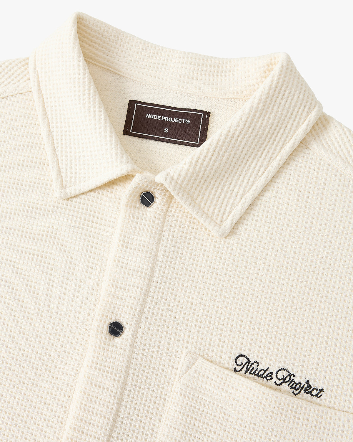 Marbella Waffle Shirt Off-White