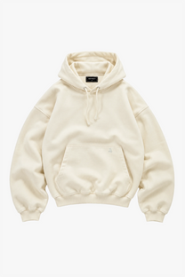 Marble Hoodie Marshmallow