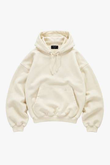 Marble Hoodie Marshmallow