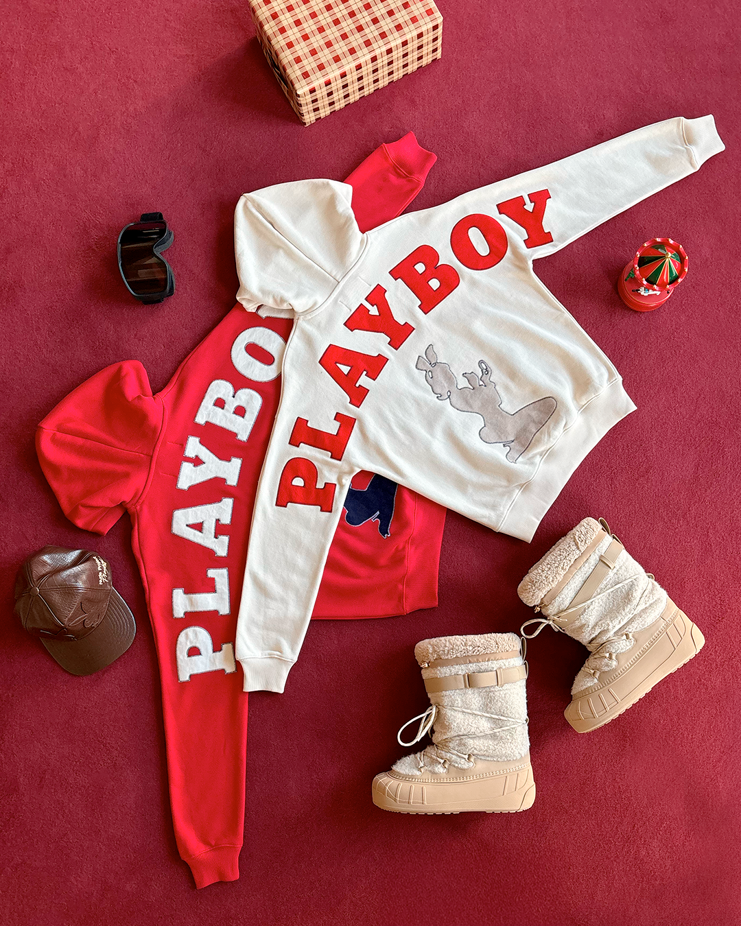 Playboy Hoodie Marshmallow