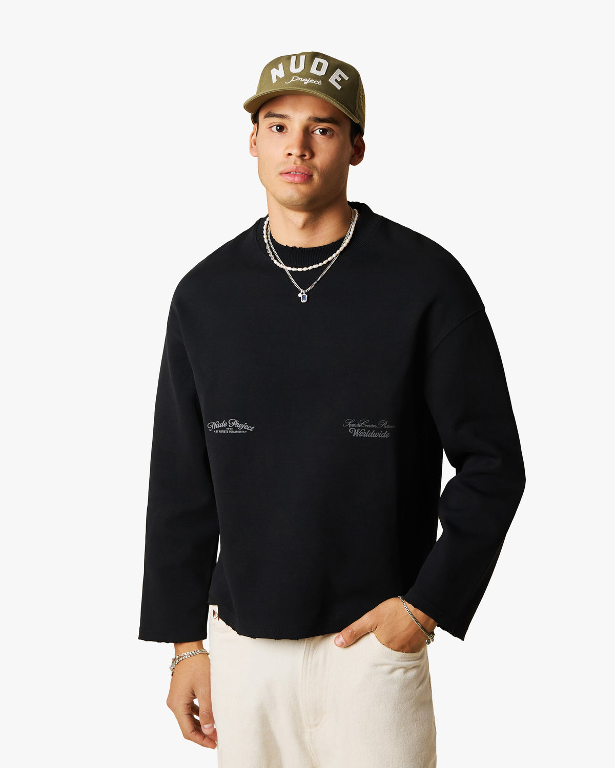 Volcanic Crewneck Black