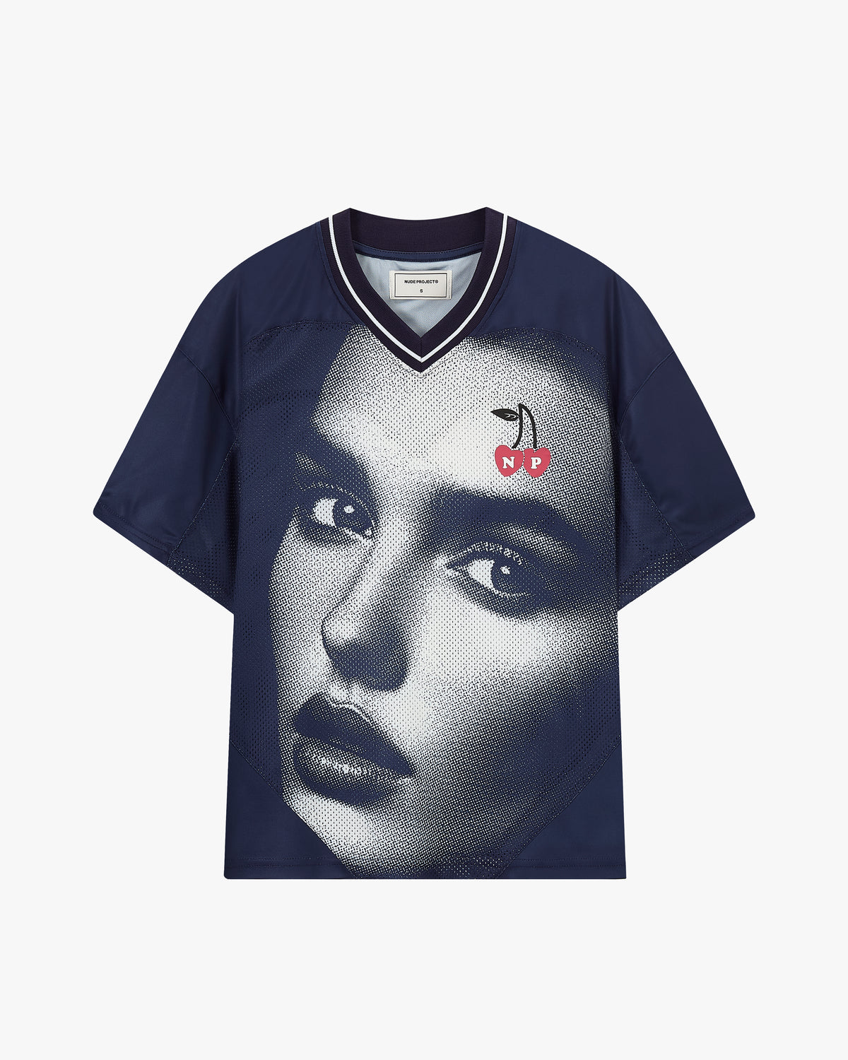 Gigi Football Tee Navy