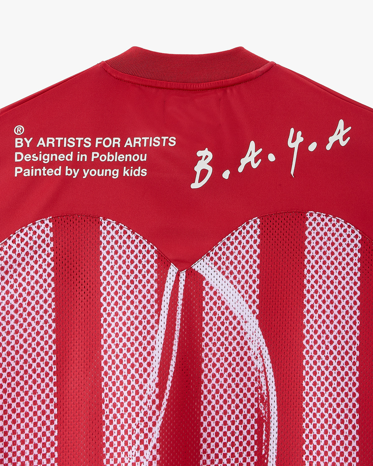 Cherry Football Tee Red