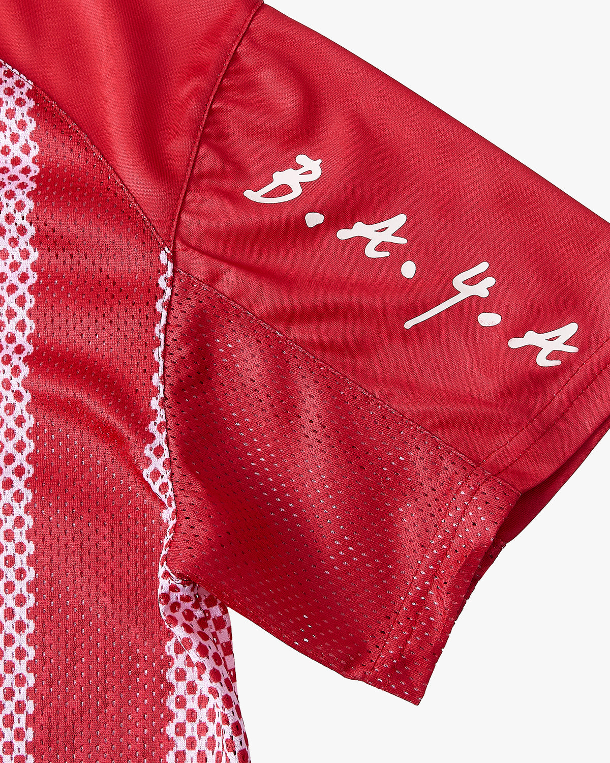 Cherry Football Tee Red