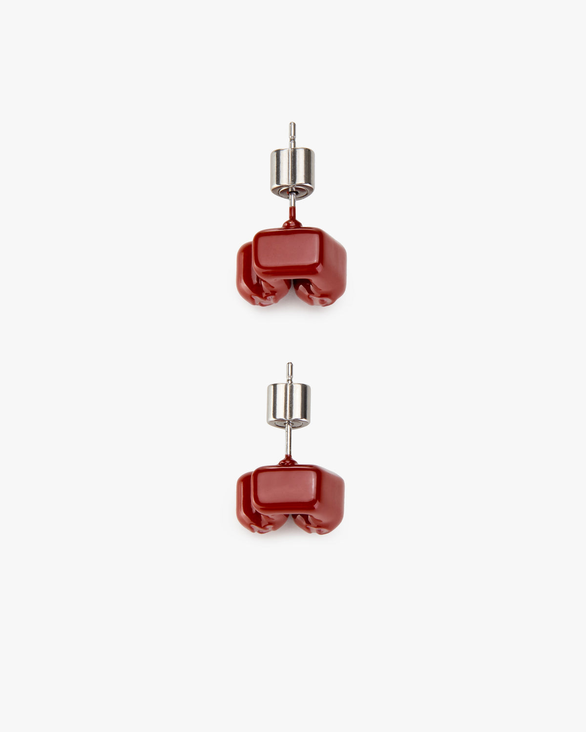 Notita Earrings Red