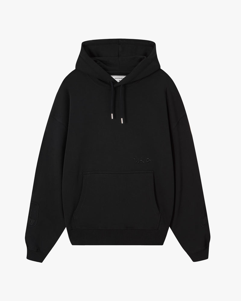 SUDADERA NOTITA GRIS OSCURO